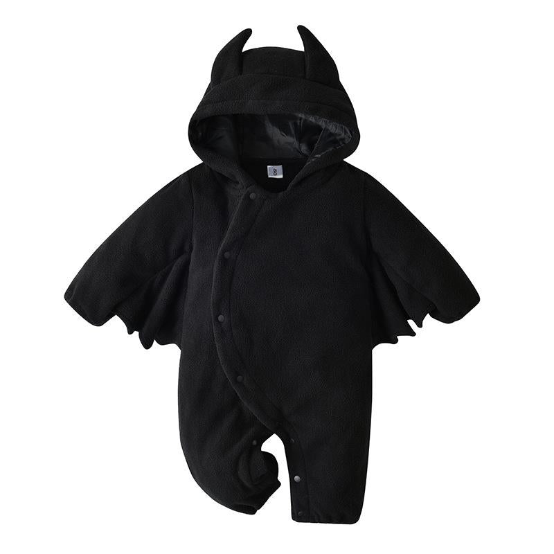 Baby Bat Hooded Romper