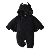 Baby Bat Hooded Romper