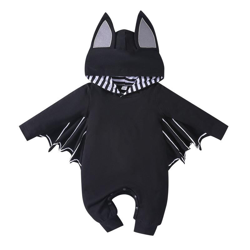 Baby Bat Costume Jumpsuit with Ears