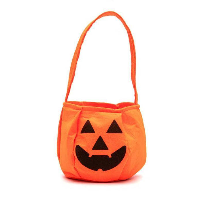 Pumpkin Face Trick-or-Treat Bag