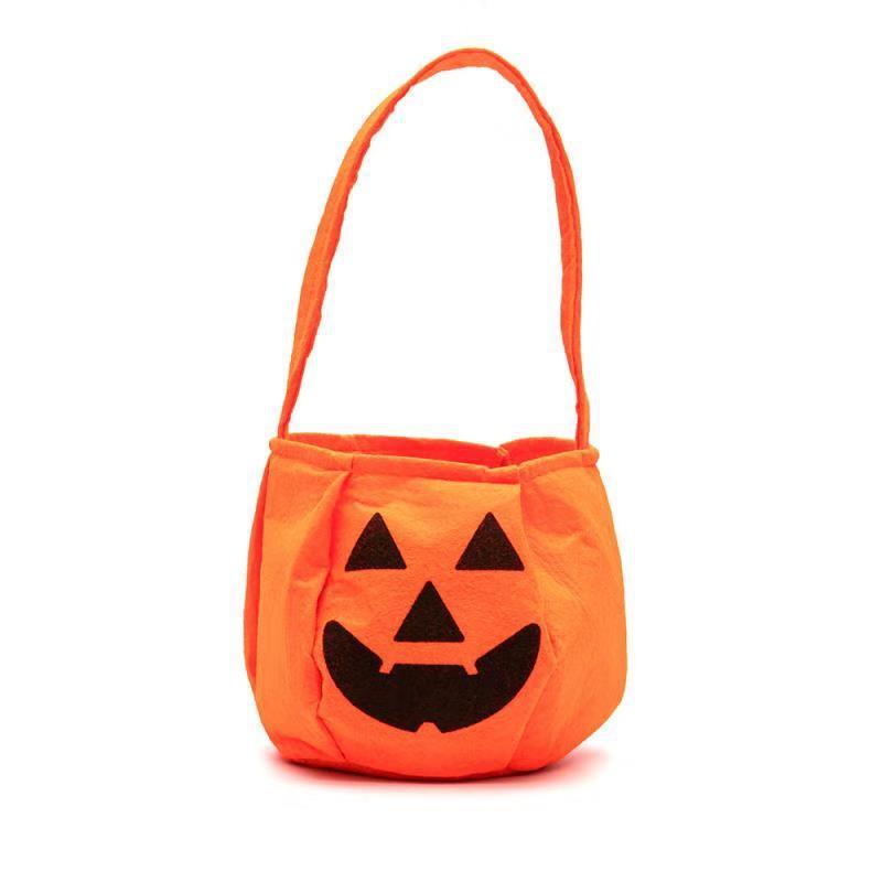 Pumpkin Face Trick-or-Treat Bag