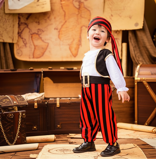 Little Pirate Baby Costume Set